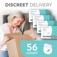 Thumbnail for Tranquility Essential Underwear, for Heavy Incontinence, Soft & Breathable Pull-On Style, Full-Rise Fit, Secure Protection with Kufguards, Latex-Free, Unisex, Adult X-Large, 14ct Bag