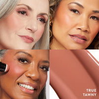 Thumbnail for LAURA GELLER NEW YORK Serum Blush Tint, Lightweight Liquid Blush for Cheeks, Weightless Watercolor Sheer Finish, True Tawny