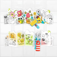 Thumbnail for Yookidoo Spray 'N' Roll Magic Book - Mess-Free Water Activated Painting Game, Reusable Color Reveal Bath Toy, Fine Motor Skills Gift for Toddlers & Babies 18 Months+