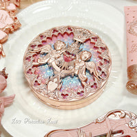 Thumbnail for Flower Knows Little Angel Embossed Highlighter - Moonlight White Highlighter Powder,Long-Lasting Moonlight Glow,Creamy White&Subtle Warm Shimmer,Velvet & Weightless Finish(L03 Chanting Anthem)