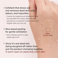Thumbnail for Image 4 of Dr.Melaxin Peel Shot Glow Rice Peeling Ampoule Duo Daily Soft Exfoliating Face and Body Scrub