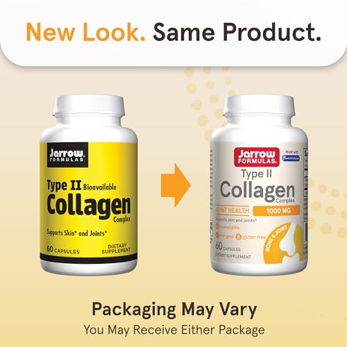 Image 3 of Jarrow Formulas Type II Collagen Complex 1000 mg Supplements, 60 Capsules, 30 Day Supply
