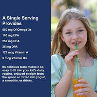 Thumbnail for Image 5 of Carlson Kid's Cod Liver Oil, 550 mg, Omega-3s, 250 mL (8.4 Fl Oz)