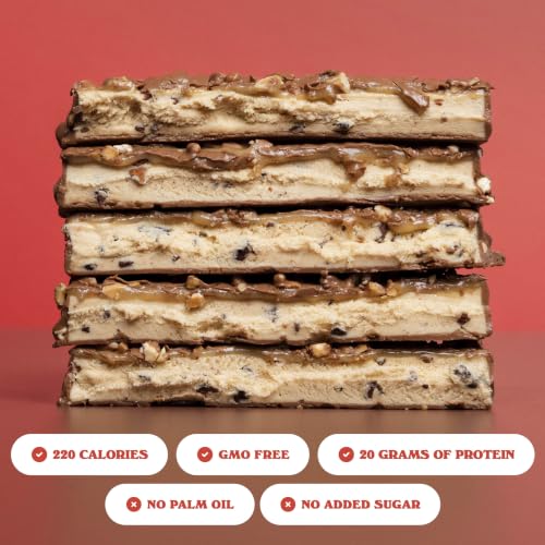 Image 3 of BAREBELLS Banana Bread Flavored Protein Bars, 20g Protein, 24 Pack