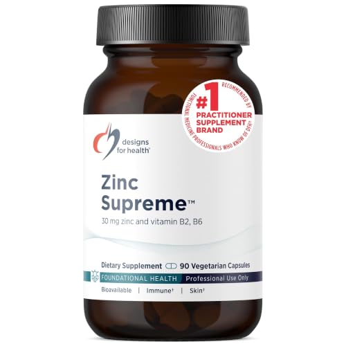 Image 1 of Standard Packaging for the product Designs for Health Zinc Supreme, Zinc Bisglycinate Chelate, 90 Capsules
