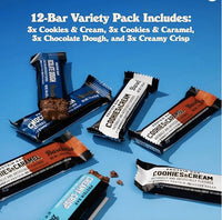 Thumbnail for Image 4 of BAREBELLS Protein Bars Favorites Variety Pack – 24 Bars 20g of Protein