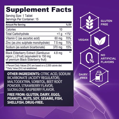 Image 5 of Sambucol Black Elderberry Effervescent Tablets