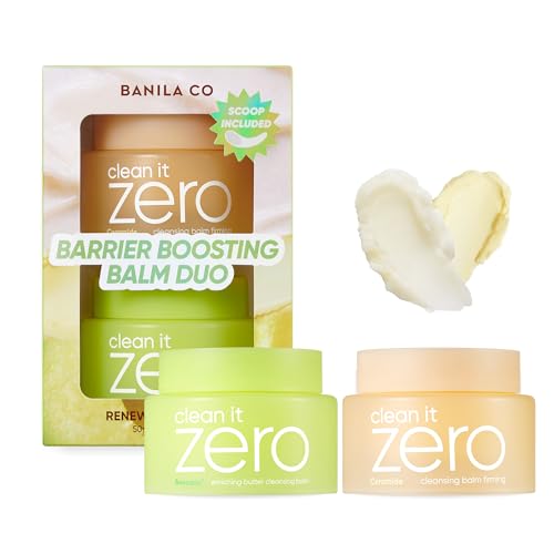 Image 1 of Default Title for the product BANILA CO Clean it Zero Barrier Boosting Balm Duo (2 x 1.69 fl oz)