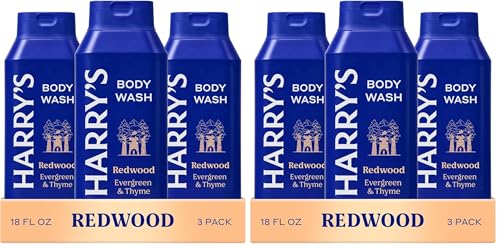 Image 1 of Default Title for the product Harry's Men's Body Wash Redwood 18 fl oz Pack of 6