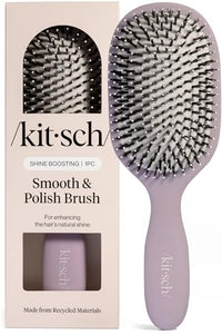 Thumbnail for Image 4 of Soft Violet for the product Kitsch Smooth & Polish Hair Brushes For Women and Men