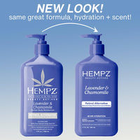 Thumbnail for Image 4 of Hempz Body Lotion - Lavender & Chamomile Herbal Limited Edition 17 Fl Oz