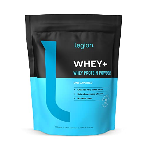 Image 18 of Unflavored / 30 Servings (Pack of 1) for the product Legion Whey+ Protein Isolate Grass Fed