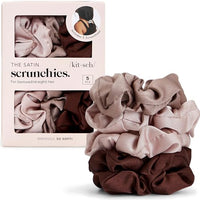 Thumbnail for Image 5 of Cameo for the product Kitsch Satin Scrunchies for Women
