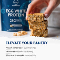 Thumbnail for Image 6 of MRM Nutrition Egg White Protein - 23g Fat-Free Protein - 20 Servings