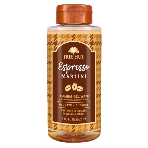 Image 2 of Espresso Martini / 18 Fl Oz (Pack of 1) for the product Tree Hut Foaming Body Wash
