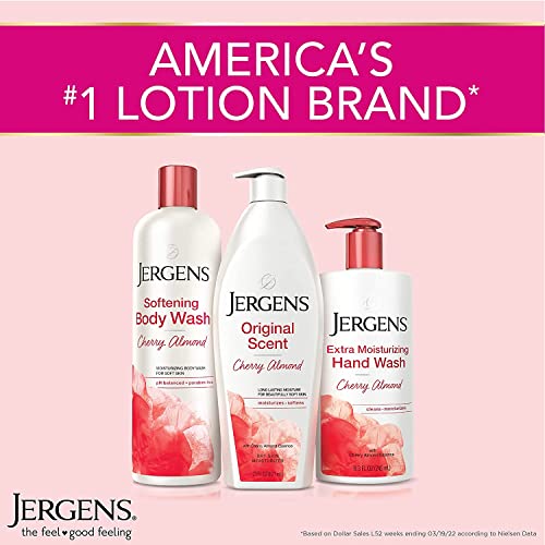 Image 5 of Jergens Original Scent Cherry-Almond Moisturizer 3 oz (Pack of 3)