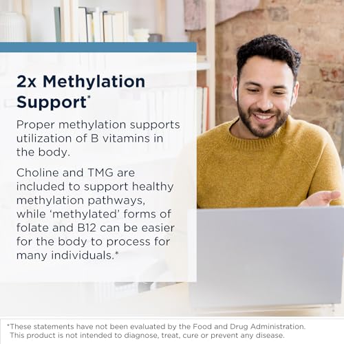 Image 5 of Designs for Health Methylated Vitamin B Complex Supplement, 120 Capsules