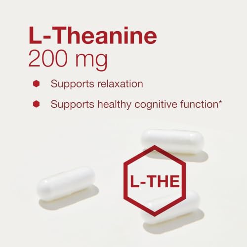 Image 4 of PROTOCOL FOR LIFE BALANCE L-Theanine 200mg, Stress Relief*, 60 Veg Caps