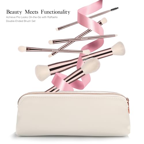 Image 5 of Raffaello 6-in-12 Dual-Ended Makeup Brushes Set