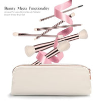 Thumbnail for Image 5 of Raffaello 6-in-12 Dual-Ended Makeup Brushes Set