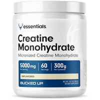 Thumbnail for Image 1 of Default Title for the product Bucked Up Pure Micronized Creatine Monohydrate 300 Grams