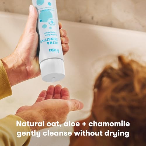 Image 2 of Frida Baby Unscented Fragrance-Free Bubble Bath + Body Wash