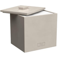 Thumbnail for Image 1 of Taupe Stone / 9 x 8 x 9 inches for the product CLEAN SKIN CLUB Cement Box for Disposable Clean Towels XL