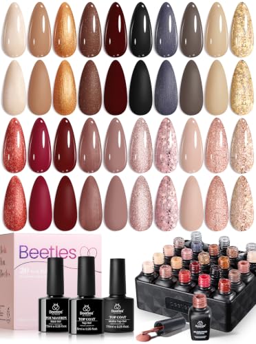 Image 9 of 0-0 Warm Mist for the product beetles Gel Polish Gel Nail Polish Kit