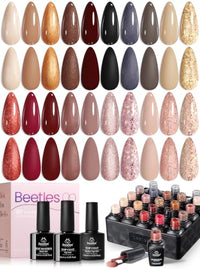 Thumbnail for Image 9 of 0-0 Warm Mist for the product beetles Gel Polish Gel Nail Polish Kit