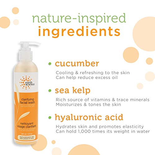 Image 3 of earth science beauty Facial Wash Clarifying Frag Free 8 Fl Oz