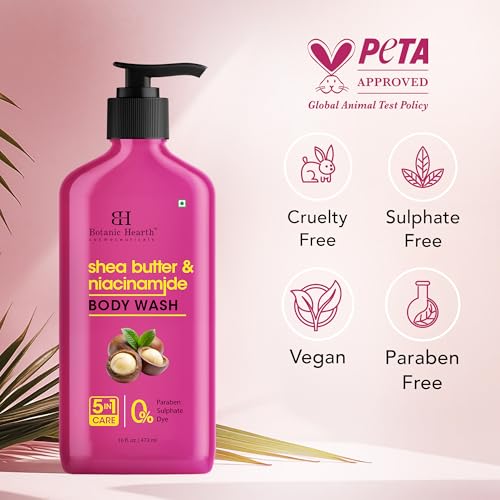 Image 3 of Botanic Hearth Shea Butter & Niacinamide Body Wash ? fl oz