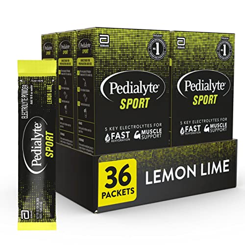 Image 1 of Lemon Lime / 36 Count for the product Pedialyte Sport Electrolyte Powder