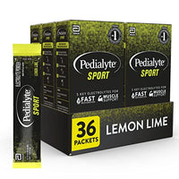 Thumbnail for Image 1 of Lemon Lime / 36 Count for the product Pedialyte Sport Electrolyte Powder