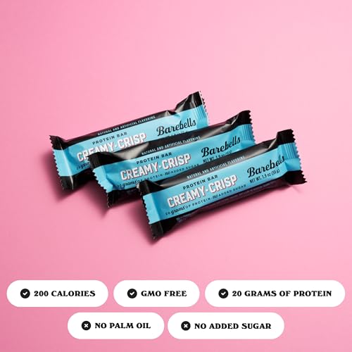 Image 3 of BAREBELLS Protein Bars Creamy Crisp - 12 Count, 20g High Protein Treats