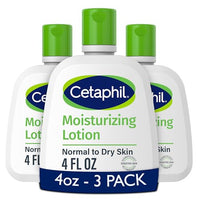 Thumbnail for Image 5 of Fragrance-Free / 4 Fl Oz (Pack of 3) for the product Cetaphil Moisturizing Face & Body Lotion Sensitive Skin