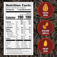 Thumbnail for Image 2 of DAVID SEEDS Roasted and Salted Bar-B-Q Jumbo Sunflower Seeds, 5.25 oz, 12 Pack