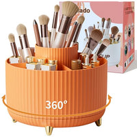 Thumbnail for Image 11 of Orange for the product fanado 360? Rotate Makeup Brush Holder Organizer