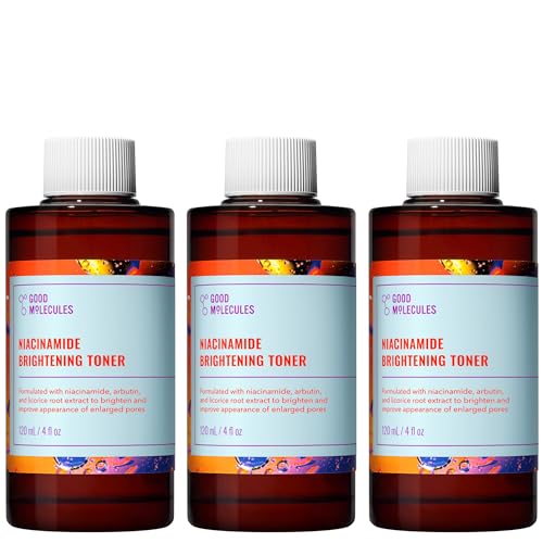 Image 2 of 4 Fl Oz (Pack of 3) for the product Good Molecules Niacinamide Brightening Toner with Arbutin