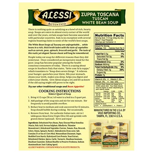 Image 3 of Alessi Autentico Premium Soups, Traditional Flavors, 6oz (Pack of 3)