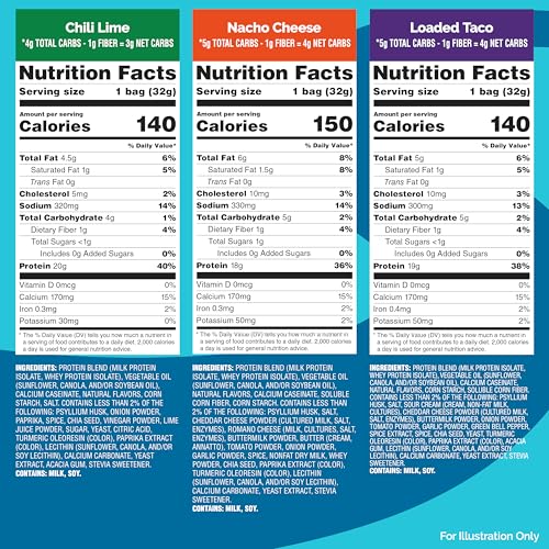 Image 2 of Quest Tortilla Style Protein Chips Variety Pack, 12 Count