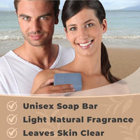 Thumbnail for Image 5 of One With Nature Dead Sea Salt Soap, Lavender Soap Bars, 4 oz, 3 Pack