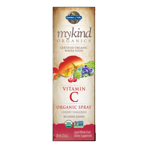 Garden of Life Vitamin C Organic Spray Cherry-Tangerine 2 fl oz