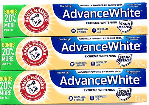 Image 3 of ARM & HAMMER Advance White Toothpaste, 3 Count