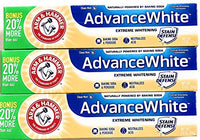 Thumbnail for Image 3 of ARM & HAMMER Advance White Toothpaste, 3 Count