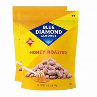 Thumbnail for Image 1 of Default Title for the product Blue Diamond Almonds Honey Roasted Snack Almonds, 16Oz, Pack of 2