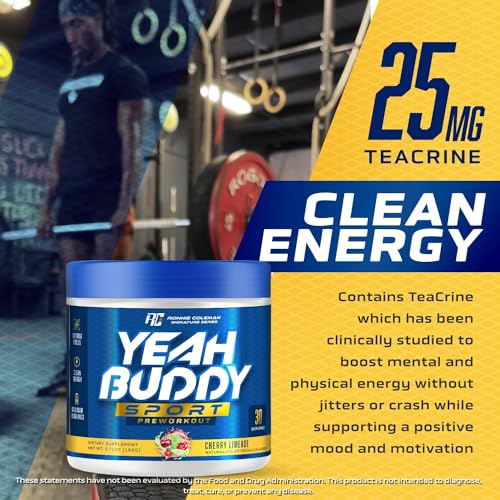 Image 4 of Ronnie Coleman Signature Series New Pre Workout Powder for Women & Men, 30 Serving