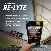 Thumbnail for Image 6 of REDMOND Re-Lyte Sugar Free Electrolyte Powder Packets (Pina Colada) 30ct