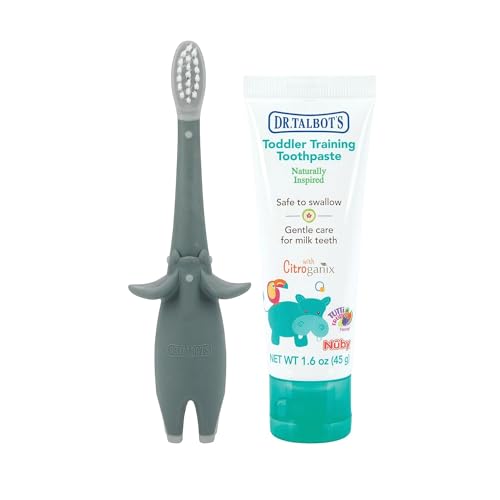 Image 5 of Dr. Talbot's Toddler Training Toothbrush + Toothpaste - 1.6 oz