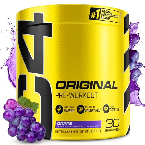 Image 4 of Grape / 5.6 Ounce (Pack of 1) for the product C4 Original Pre Workout