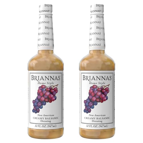 Image 1 of Default Title for the product BRIANNAS Home Style Creamy Balsamic Dressing, Gluten Free, 2 Pack